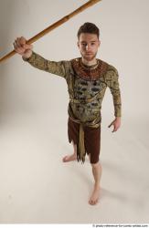 KEETA STANDING POSE WITH SPEAR